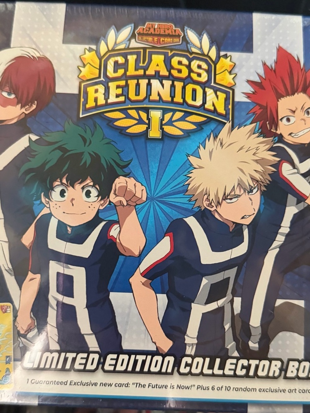 My Hero Academia TCG Class Reunion Limited Edition Collector Box - Blue